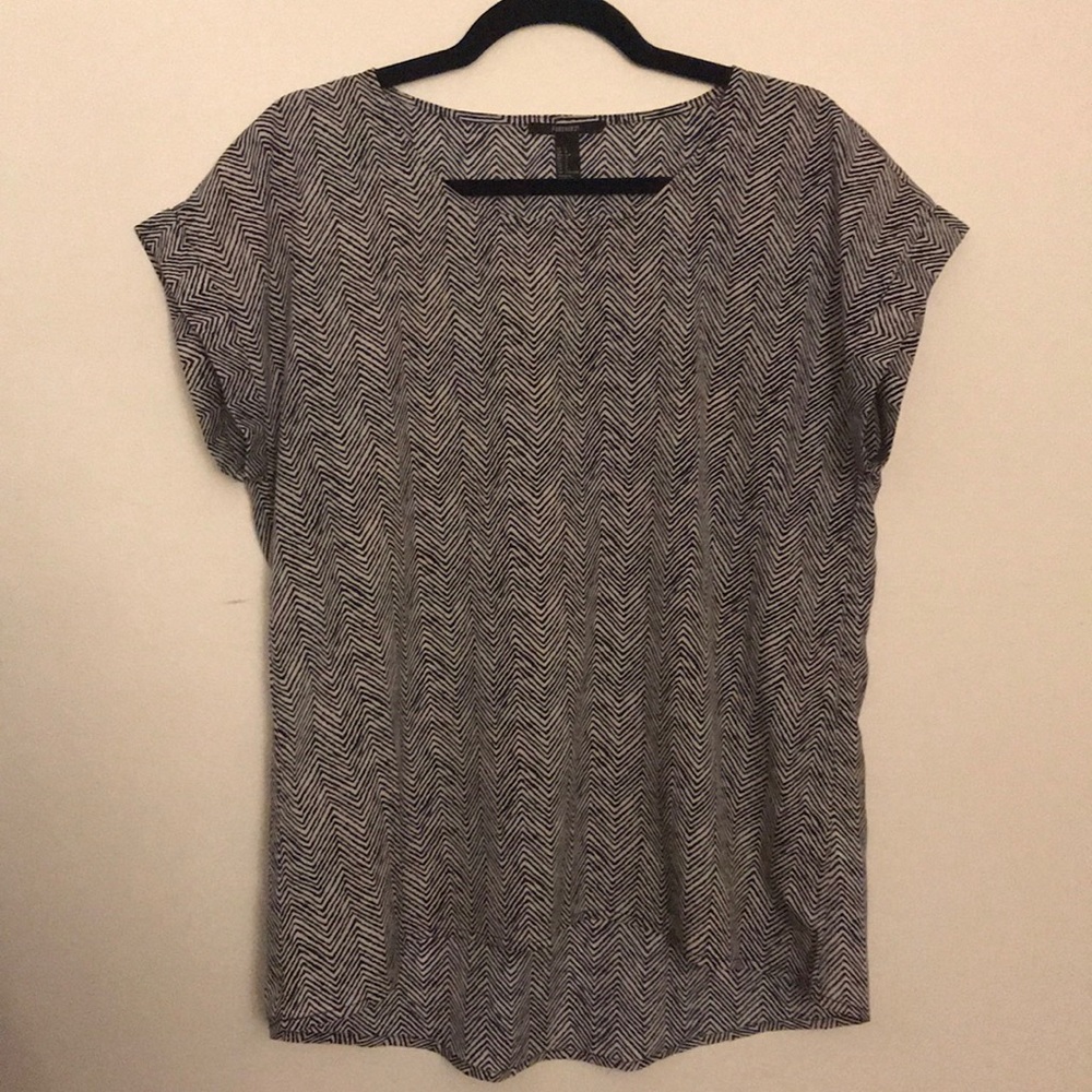 Zigzag Striped Top